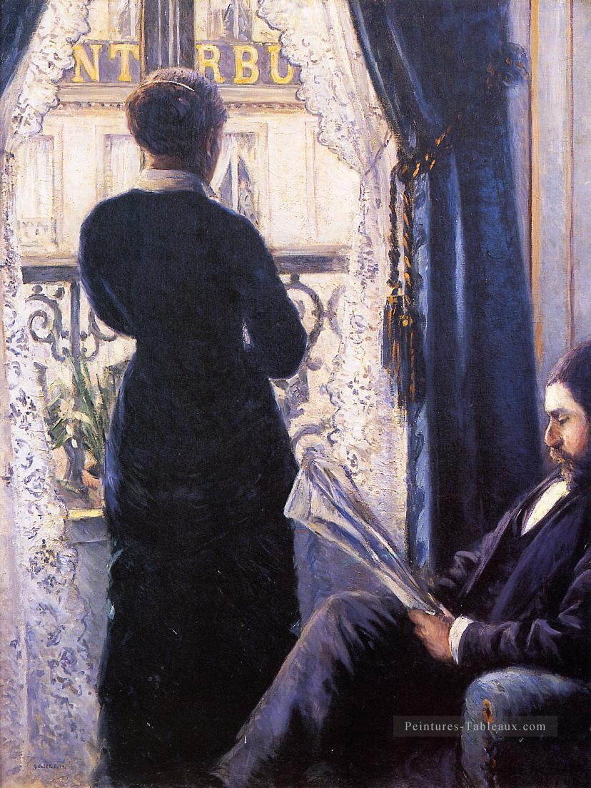 Intérieur Gustave Caillebotte Peintures à l'huile